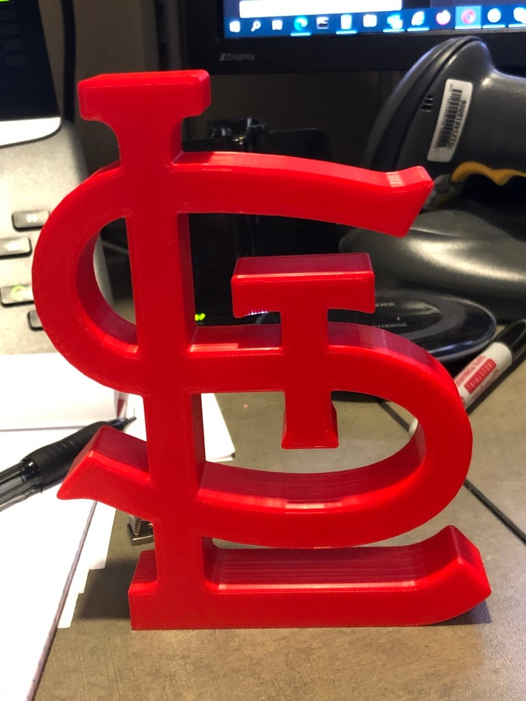 St. Louis Cardinals Logo Desk Display