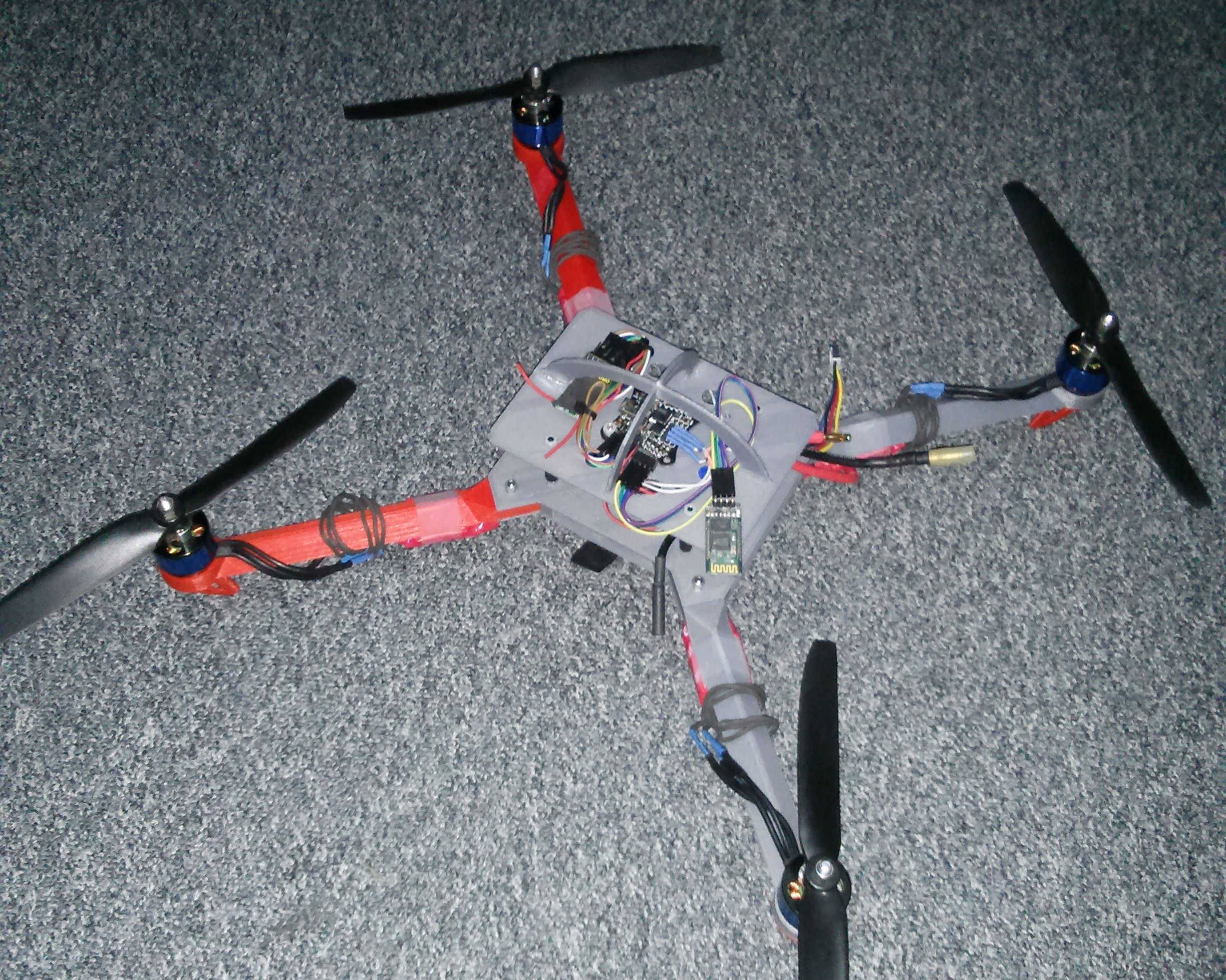 Quadrocopter 44cm diameter