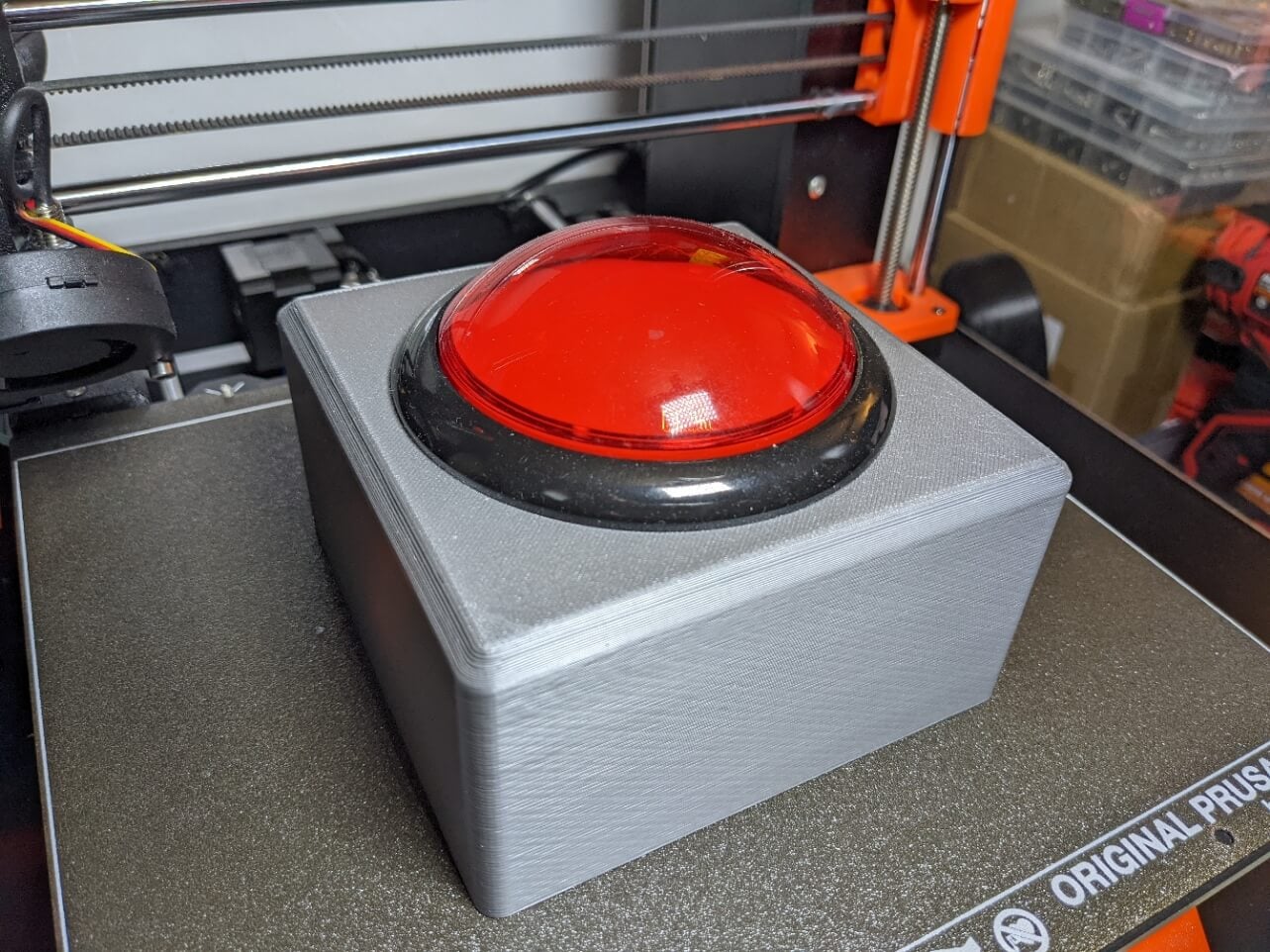 Big Red Button Box