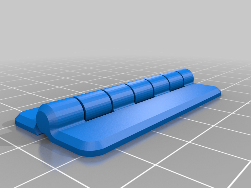 Basic Print-in-place hinge