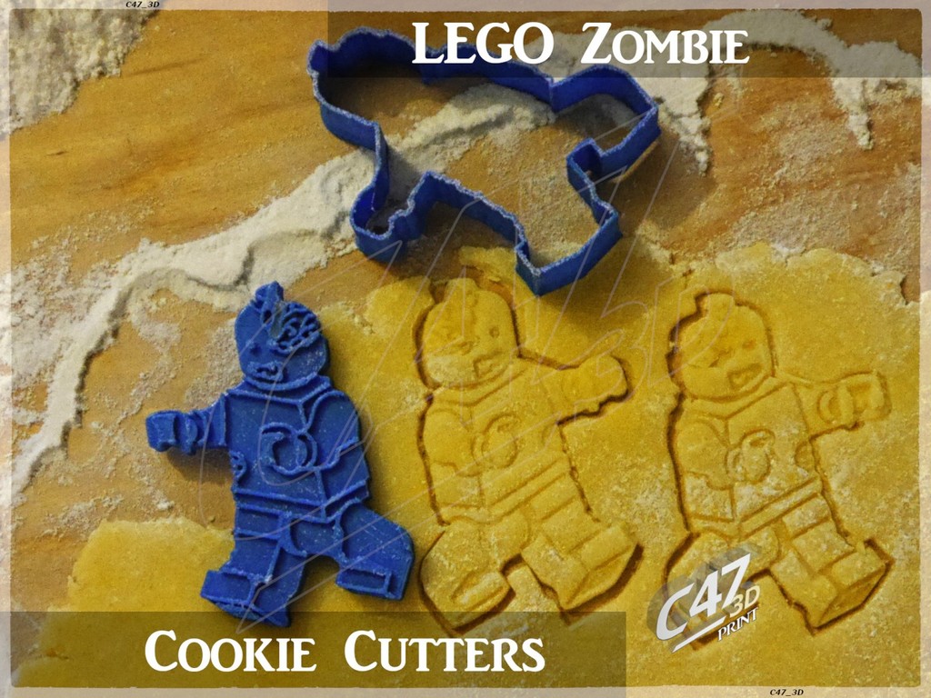 Lego Zombie Cookie Cutter