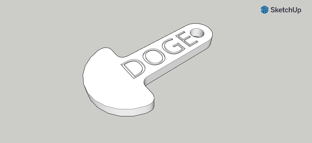 Doge Trolley Key (UK)