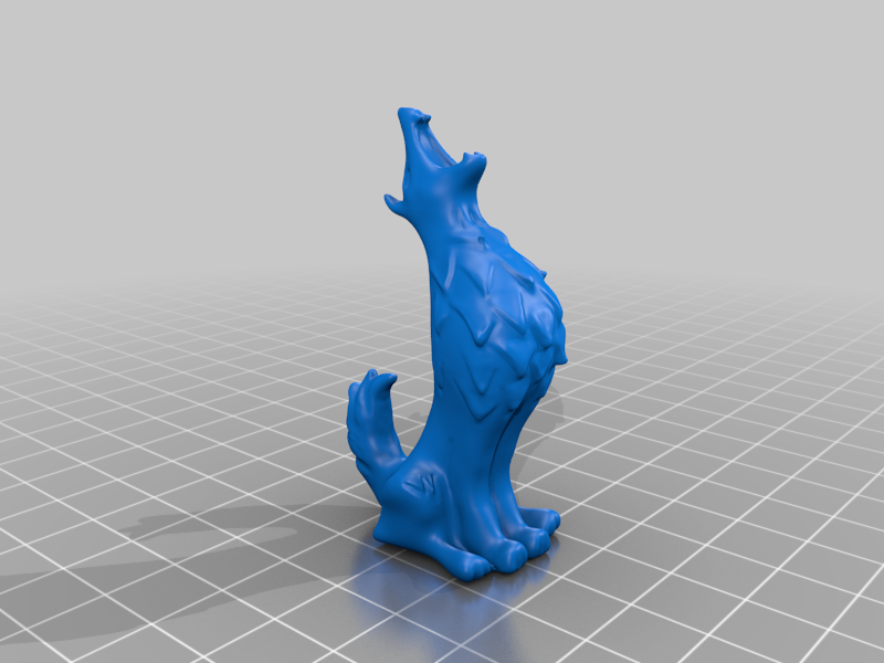 Wolf Keychain