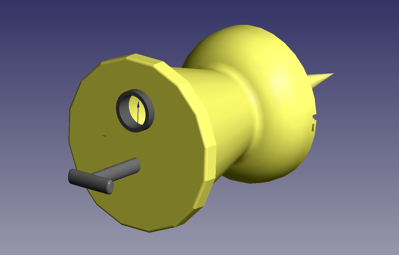 Vogelhuisprikker  (Push-pin birdhouse V0.2).