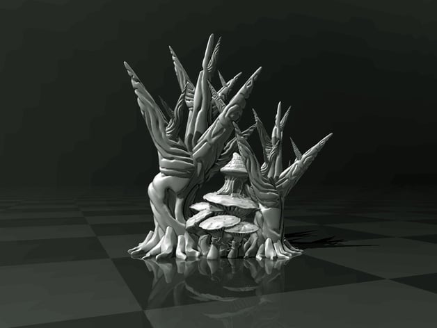 Scifi Forest Support Free 3D Printer And Filament Test