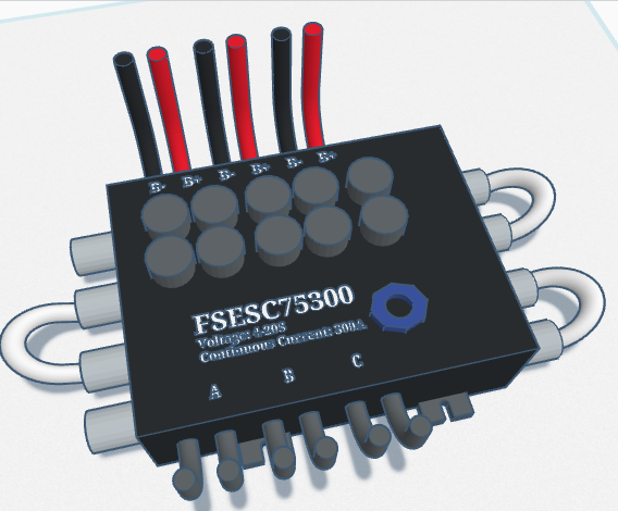Flipsky FSESC75300 Model