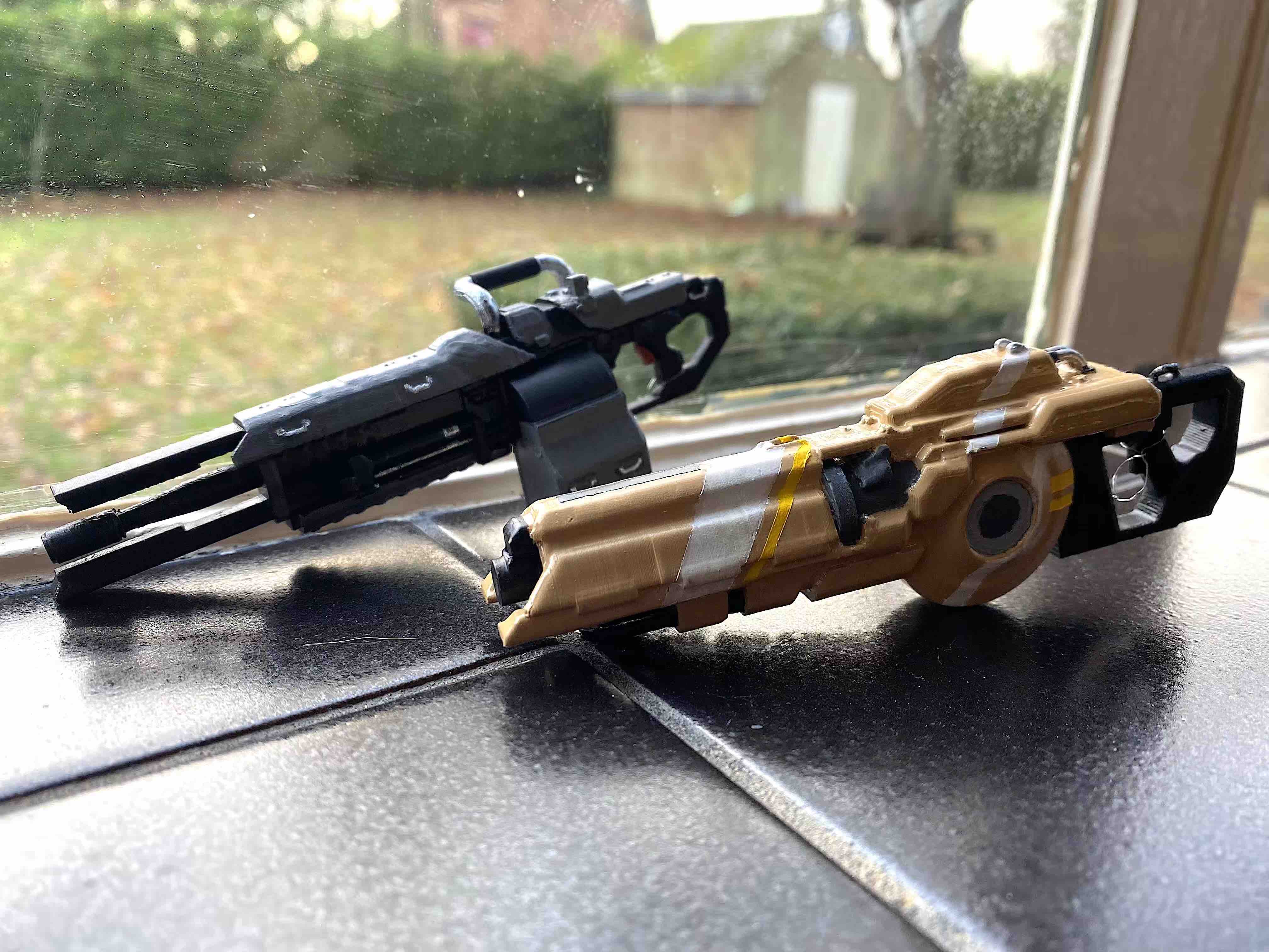 TITANFALL 2 SPLITTER RIFLE AND THE 40MM TRACKER CANNON
