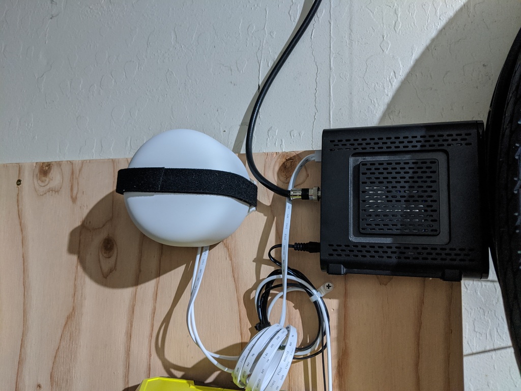 Nest Wifi Router Vertical Wall Mount