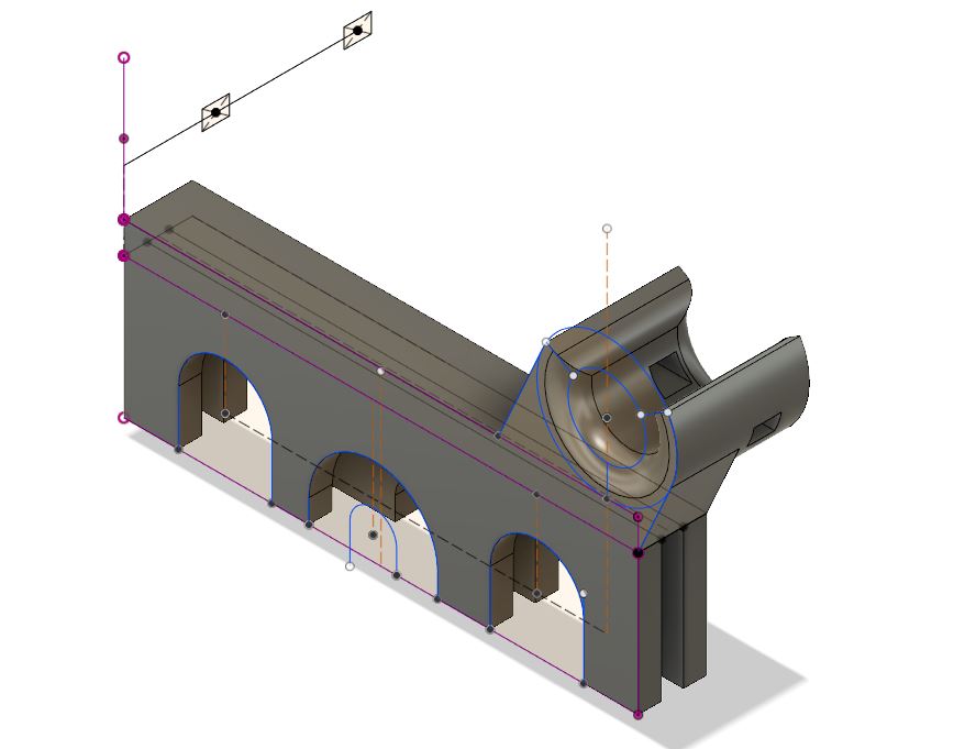 Ender3 HotEnd Cable Tray