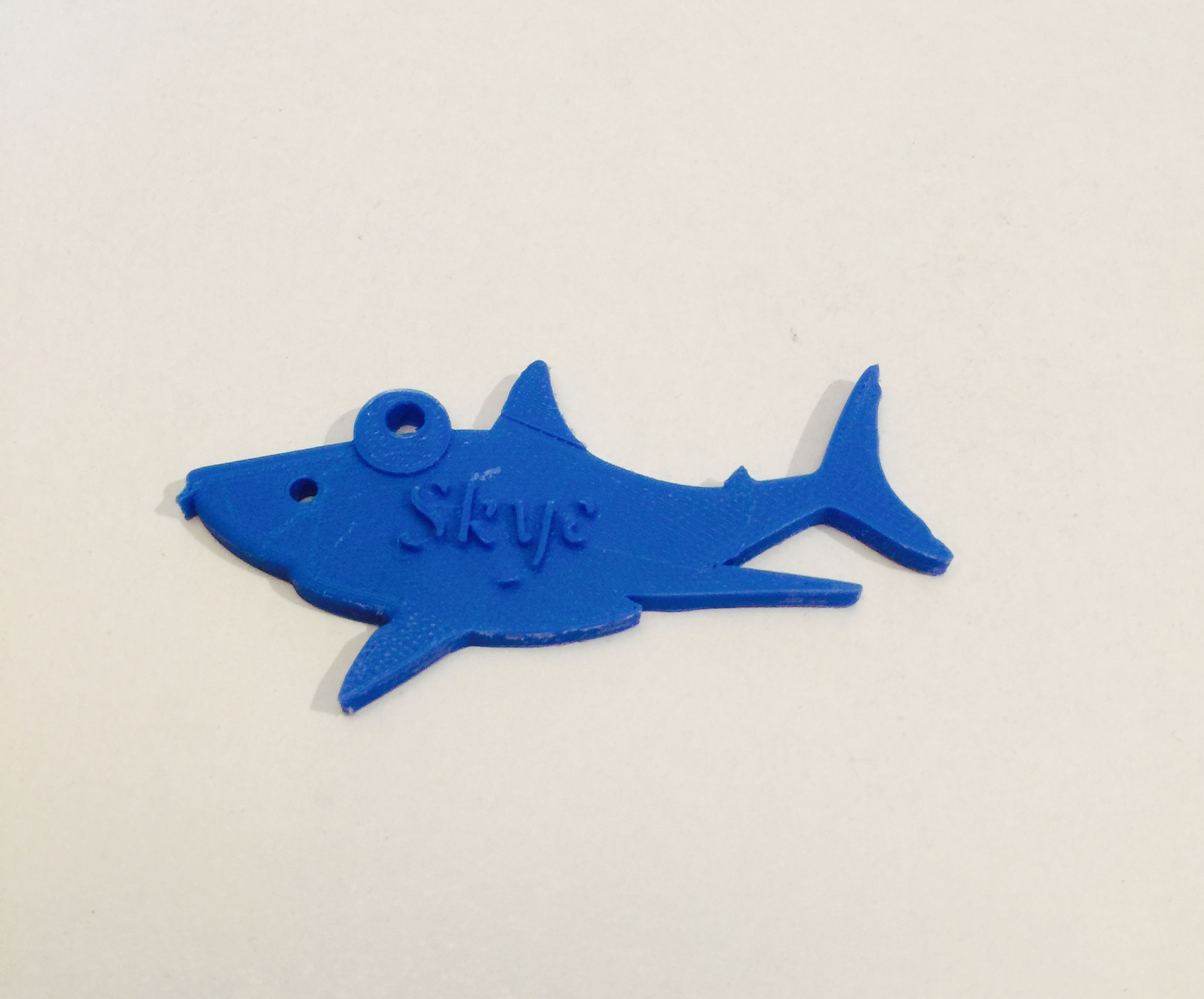 Shark key ring