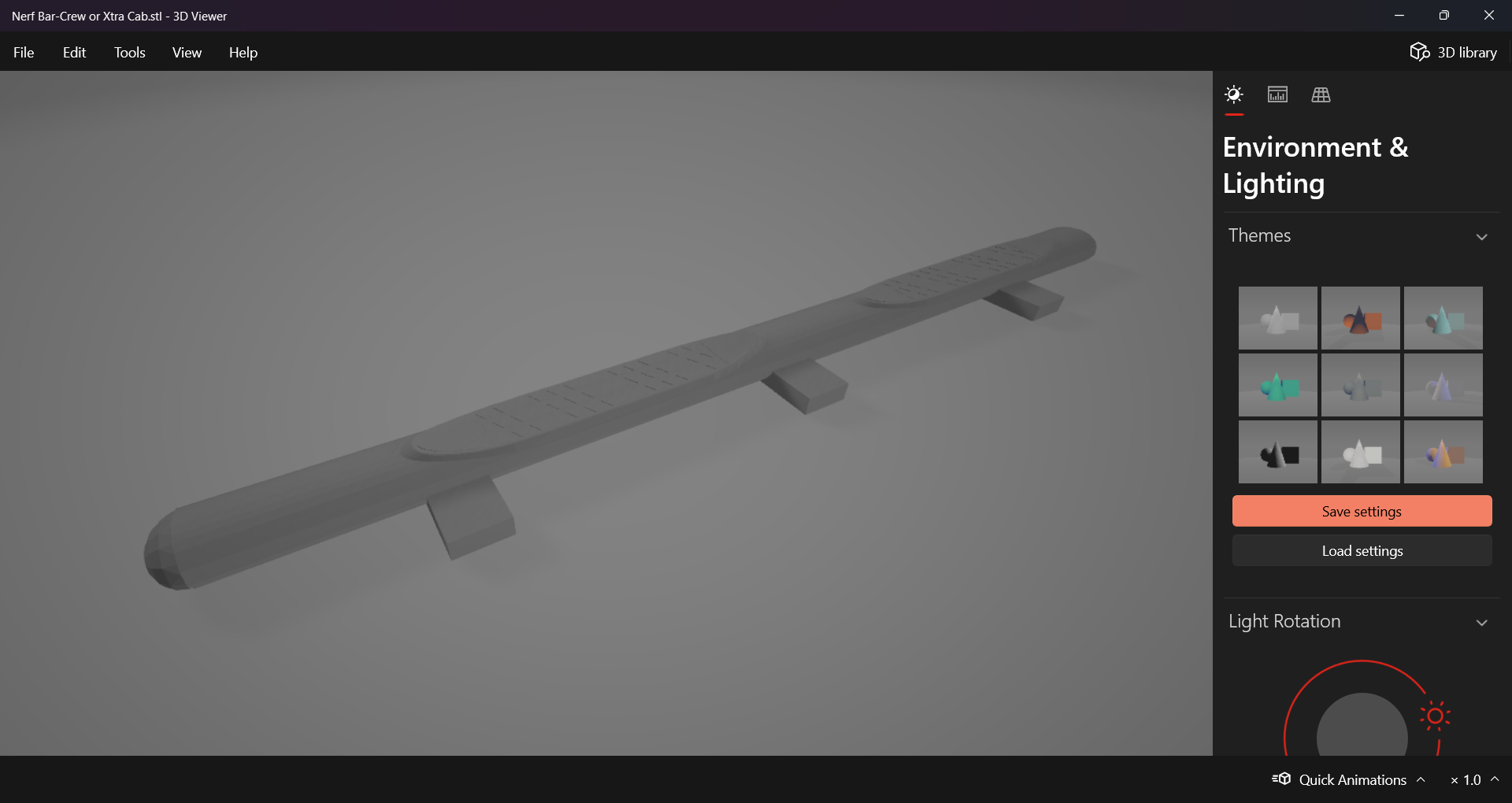 Nerf Bar/Step Bar for RC