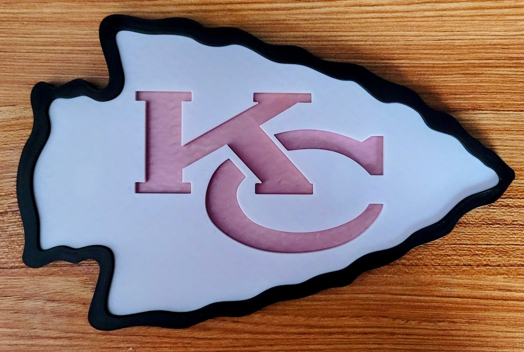 Kansas City Chiefs Wall Logo