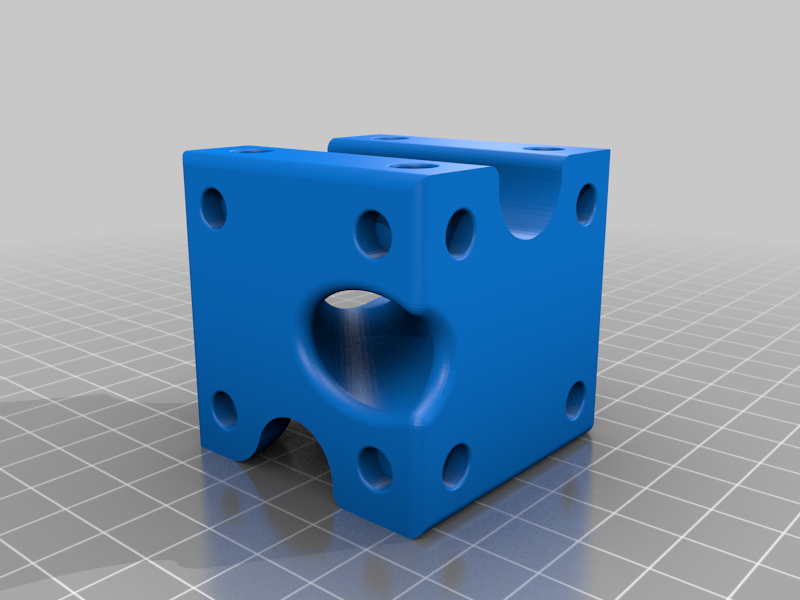 Universal cube for marble run set