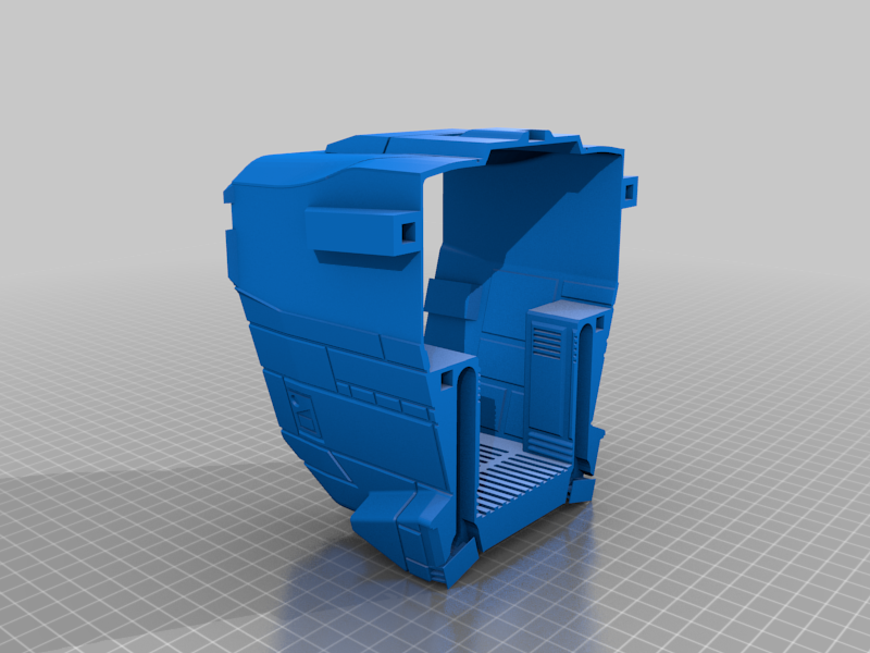 Razor Crest Mark 2 Split Body parts