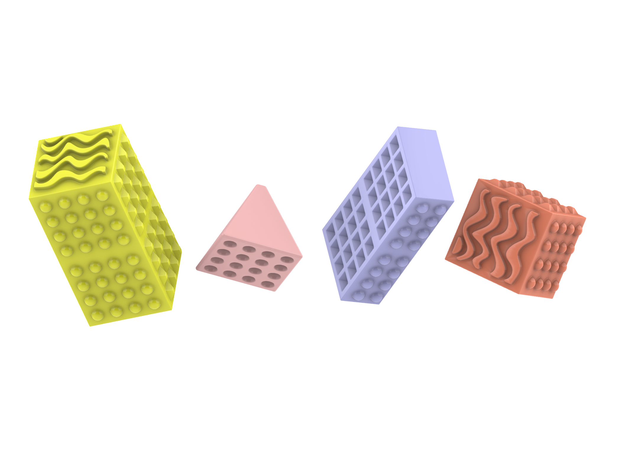 APBLOCKS. Modular Sensory Building Blocks: Early STEM Kit for Toddlers
