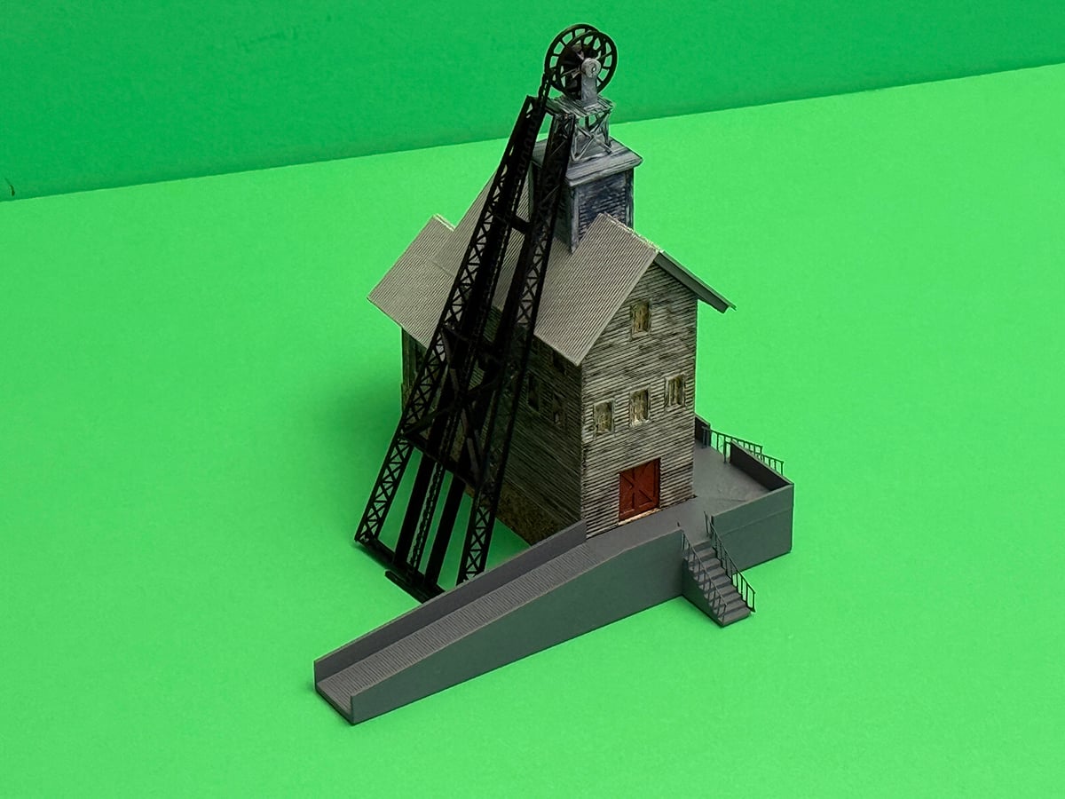 MINE SHAFT HO 1:87 SCALE