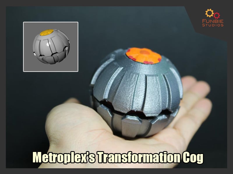 Transformers Metroplex Transformation Cog