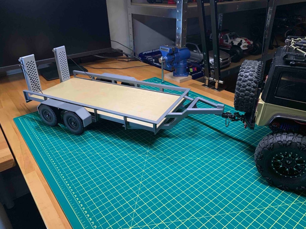 Ramps for Scale 1/10th RC Car Trailer
