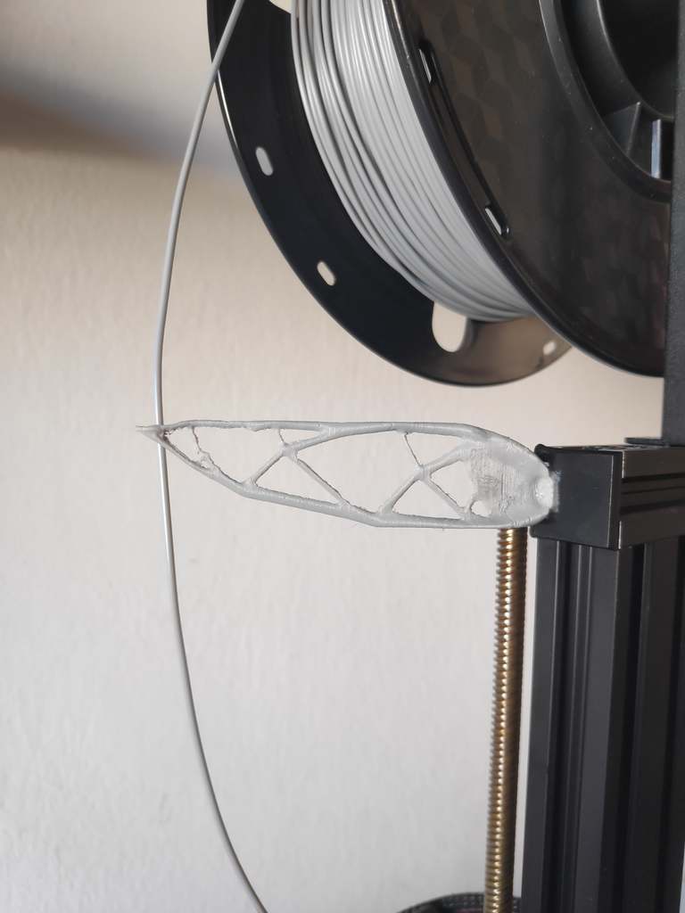 Generative design filament guide