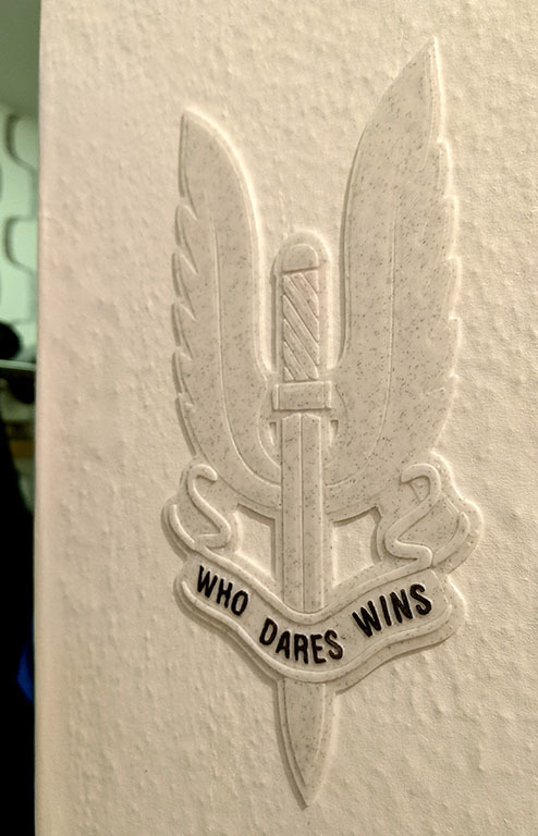 Who Dares Wins SAS insignia