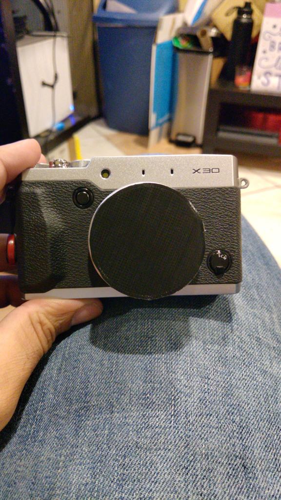 Fuji X30 Lens Cap No Filter