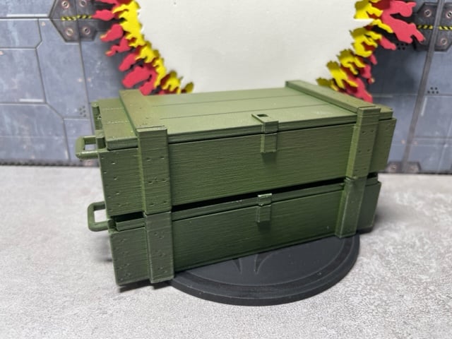 GI Joe 6" Ammunition\Weapons Box