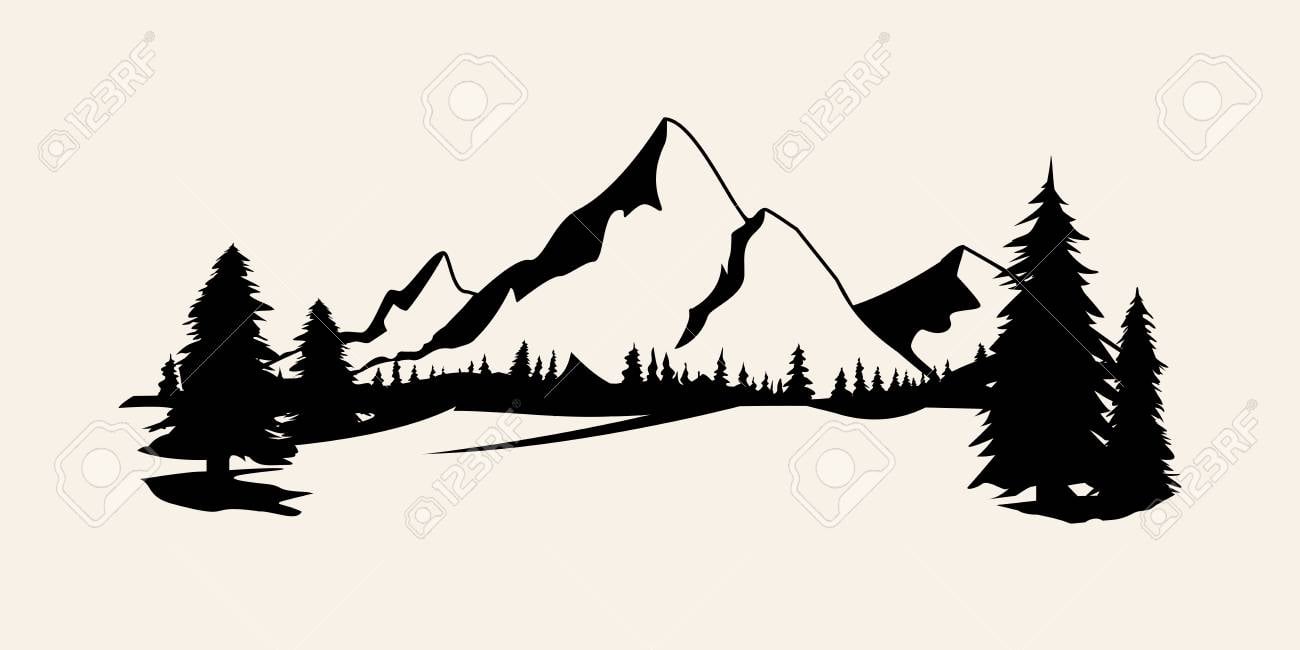 Mountain wall art 2.0