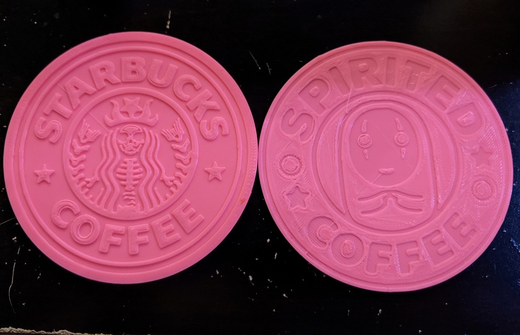 Spirited Away Starbucks Coaster