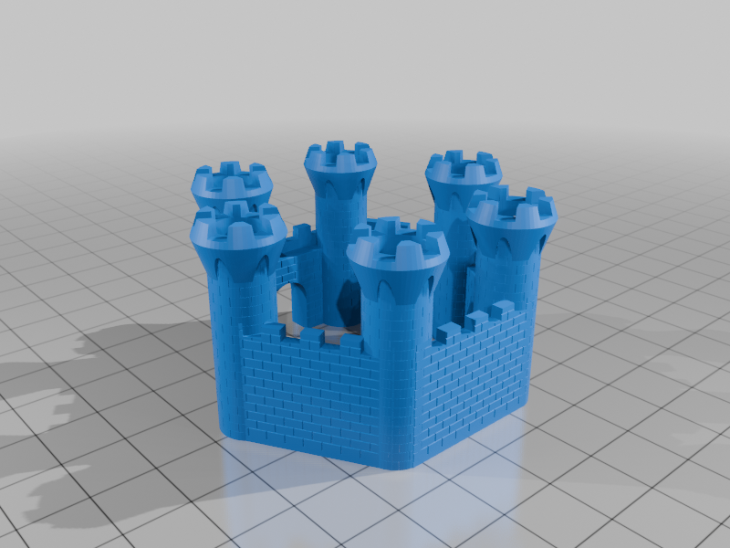 Small Hexagonal Castle
