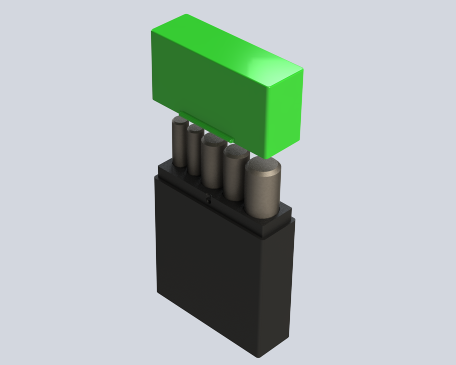 Endmill holder/carrying case