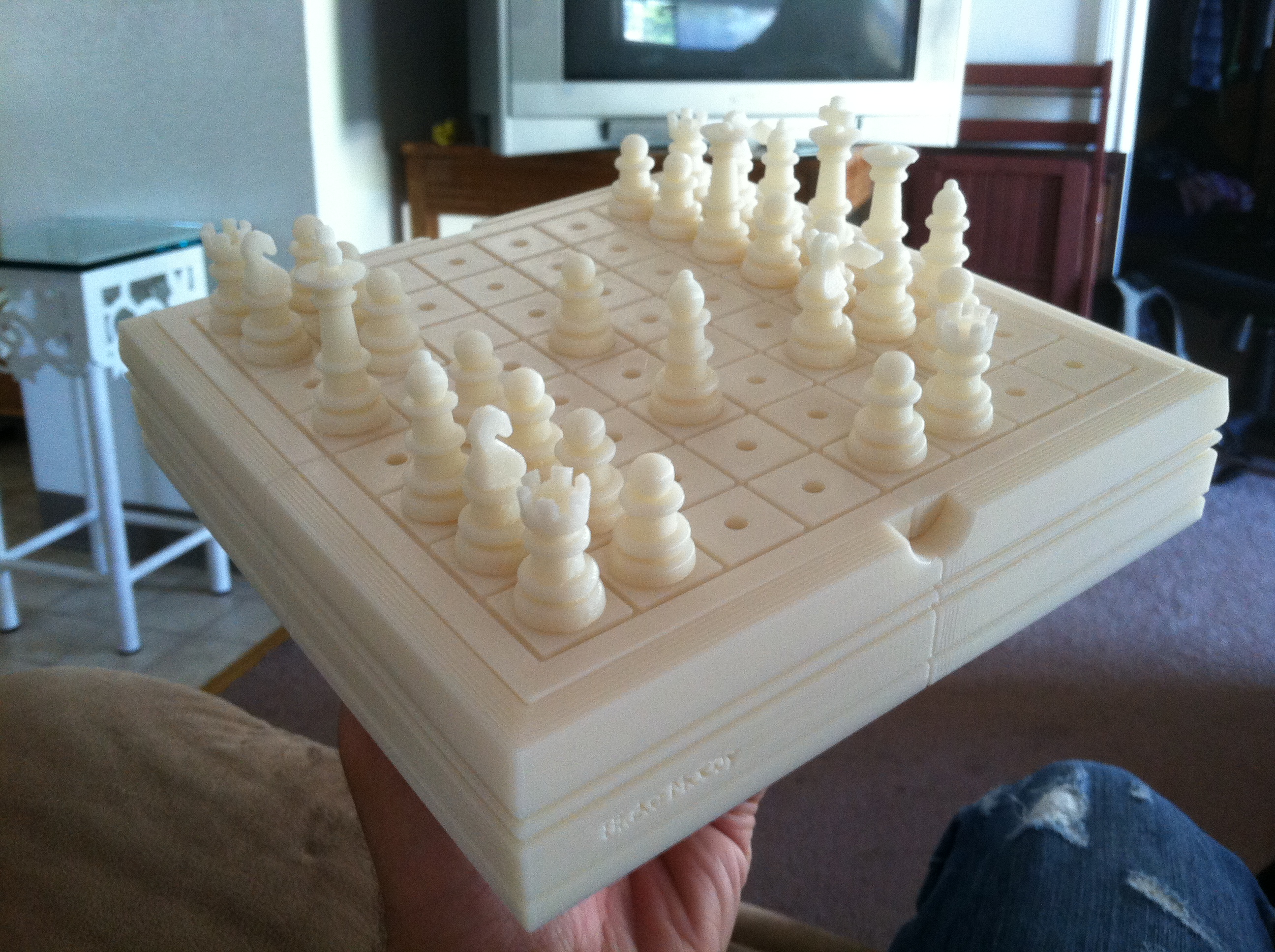 Chess Board with Case