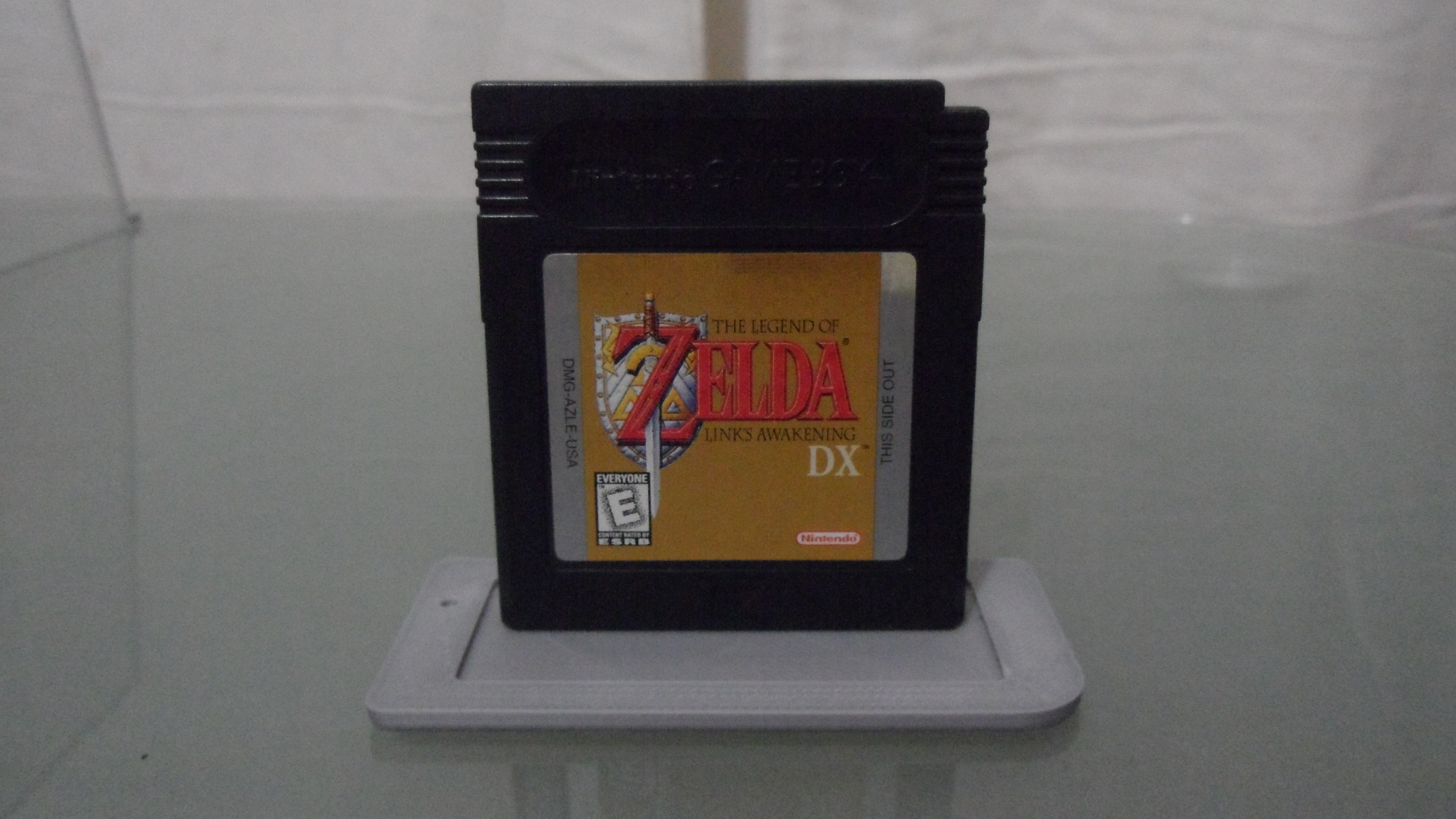 Game Boy cartridge stand