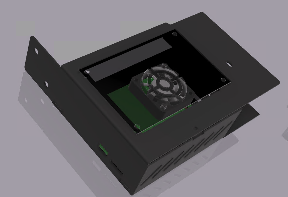 Ender 3 v2 Mainboard Case flip version 