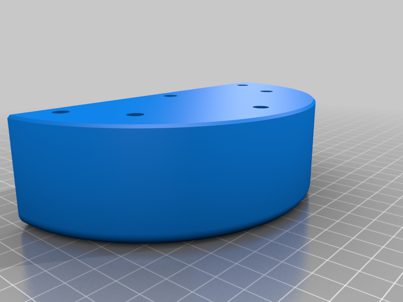 Mount for a makita battery powered angle grinder