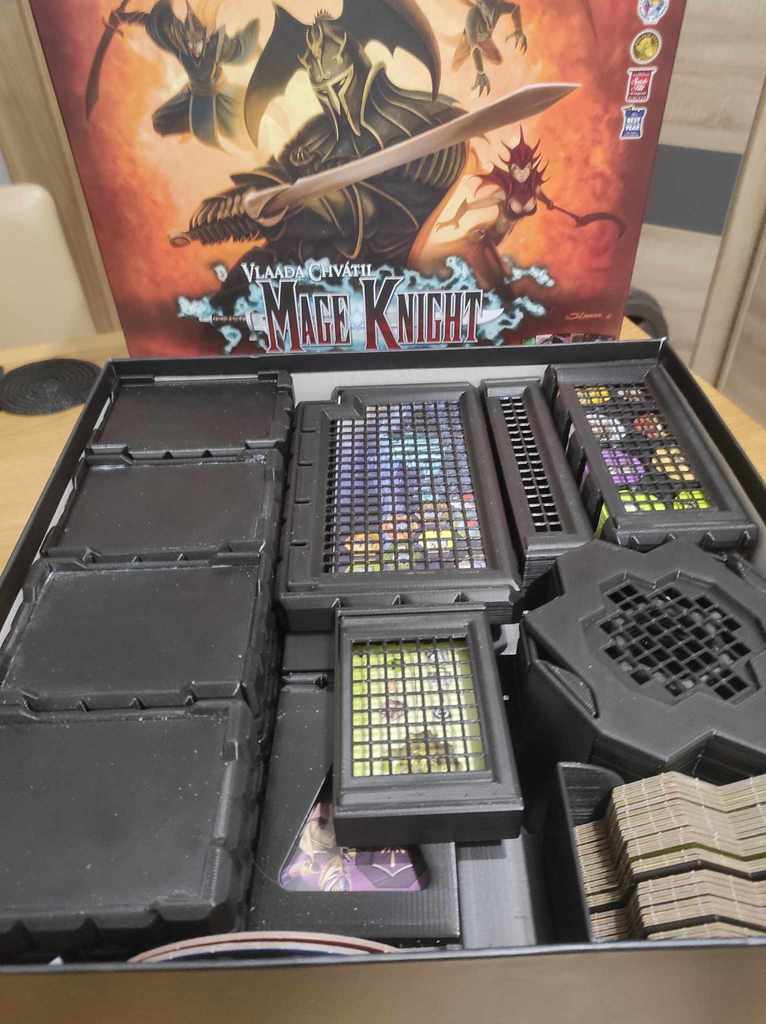 Mage Knight Ultimate Edition Deluxe Insert / Organizer With Save System