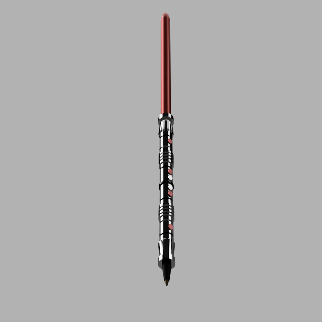 Darth Maul's Lightsaber cover for a BIC pen