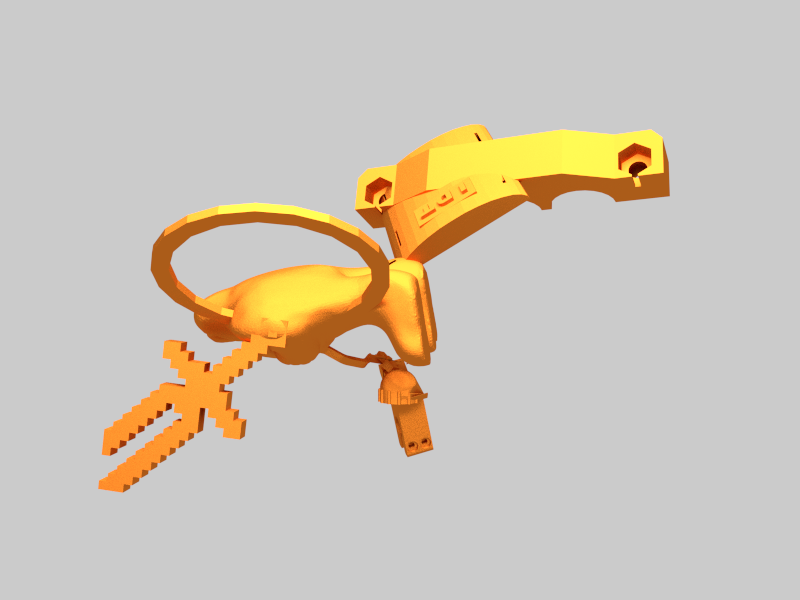 Red Wanhao Matter OpenBeam