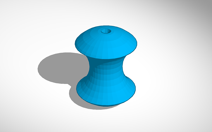 Thread Spool with Hole