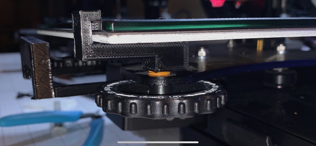 Ender 3 Pro Glass Bed Stay