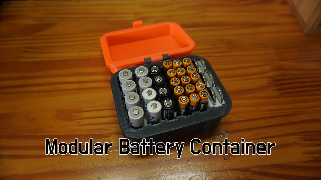 Modular Battery Contaner