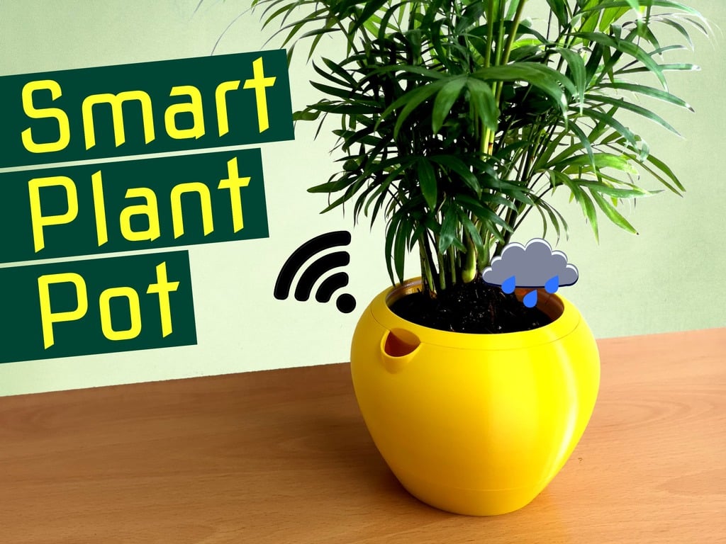 Smart, Self-watering Plant Pot Planter "Flaura"
