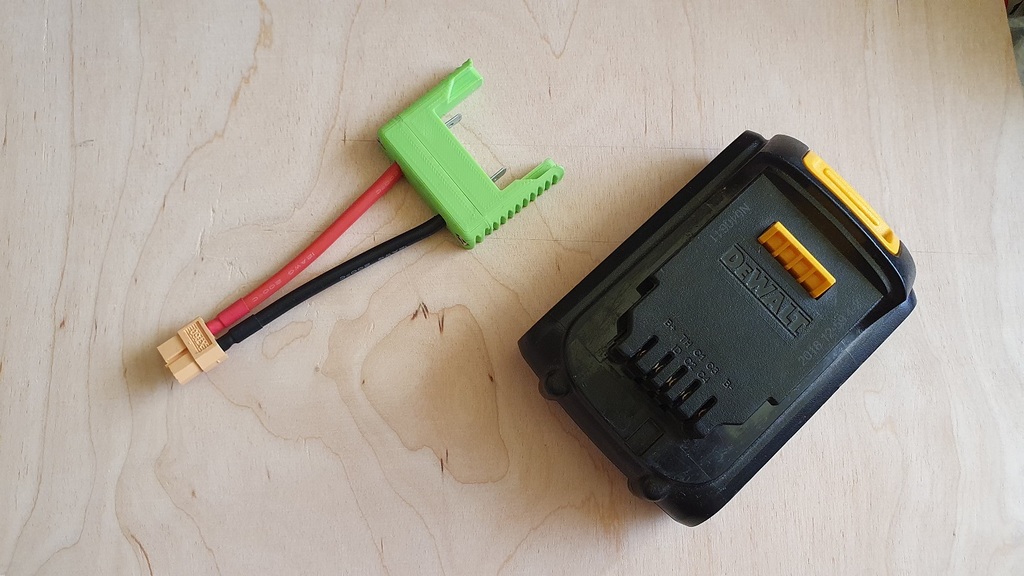 DeWALT battery Adapter (REMIX) BY Fisshart
