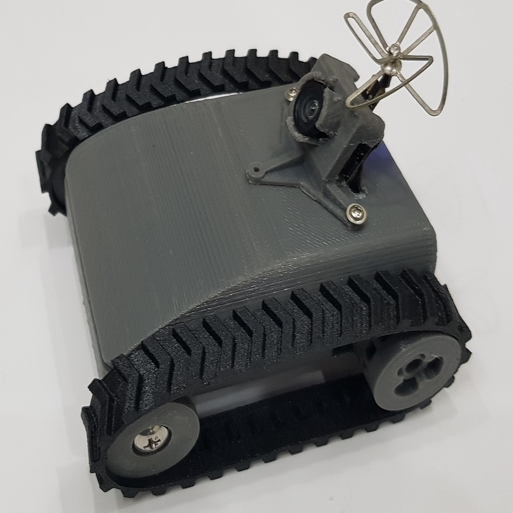 3D printed RC FPV mini tank
