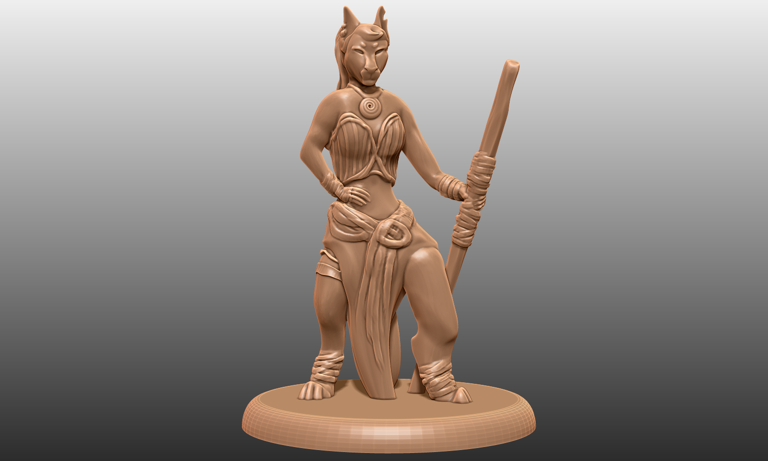 Image of Tabaxi - Tabletop Miniature