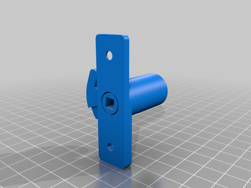 basic lock with spring for wood box or wood chest