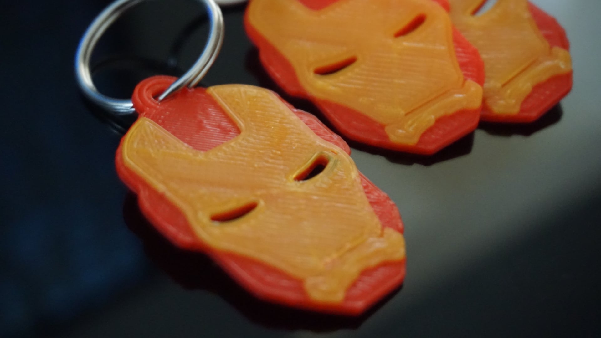 Iron Man Helmet Keychain