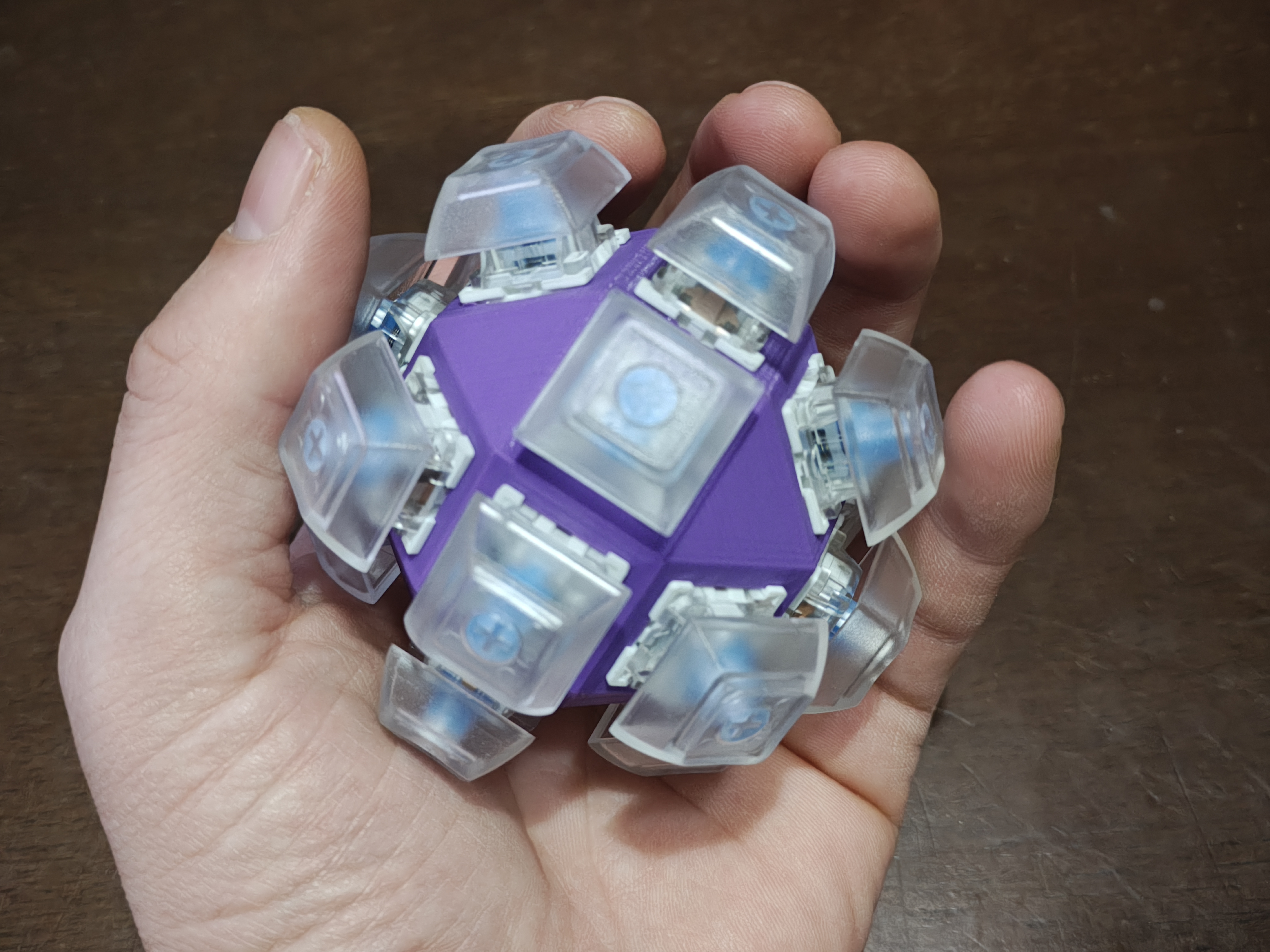 Rhombicuboctahedron Mechanical Keyboard Switch Tester