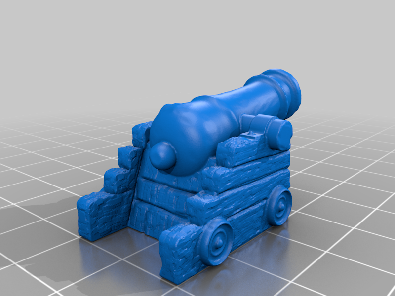 Small Cannon model