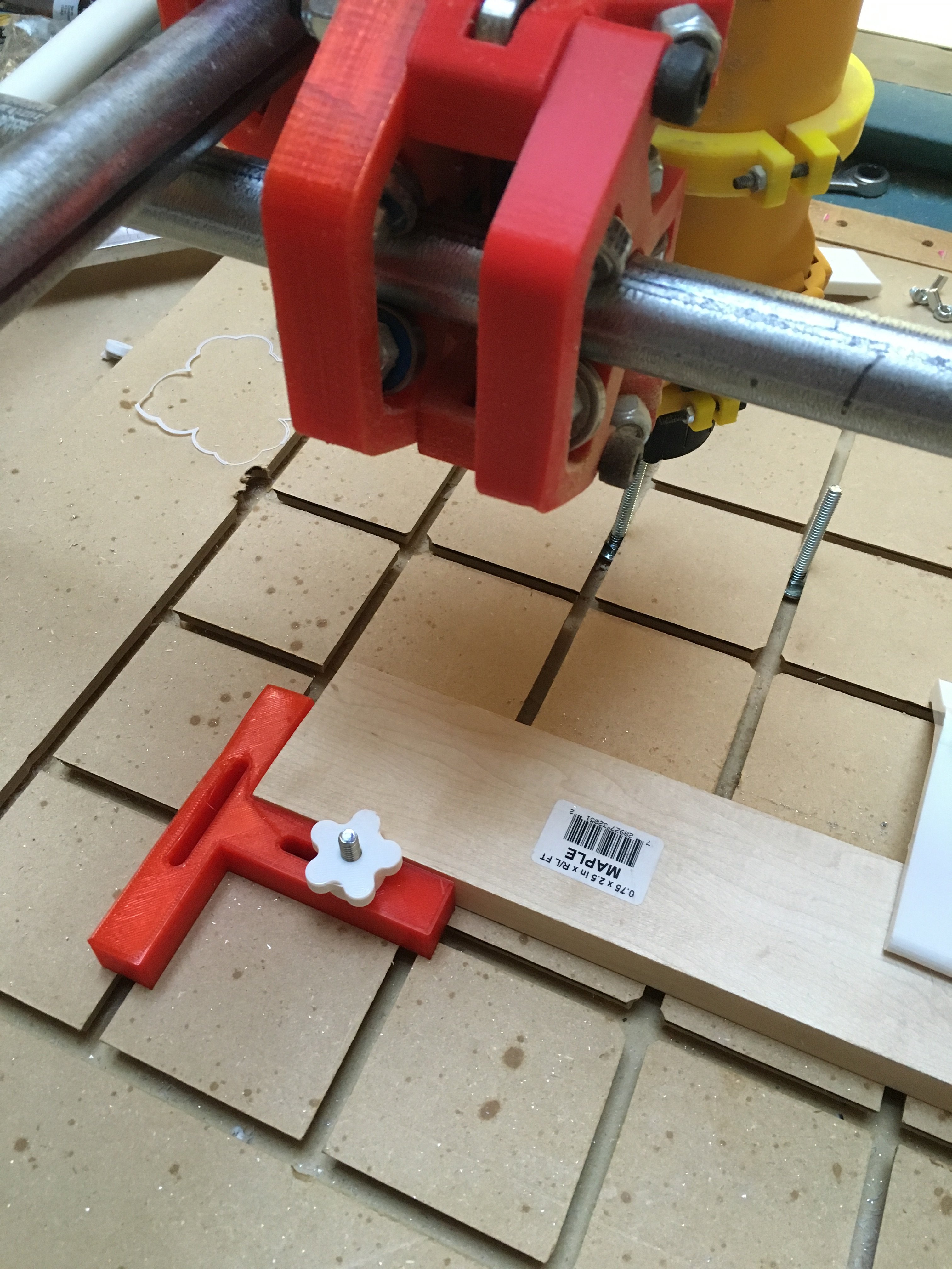 T Bracket for T Slot Tables