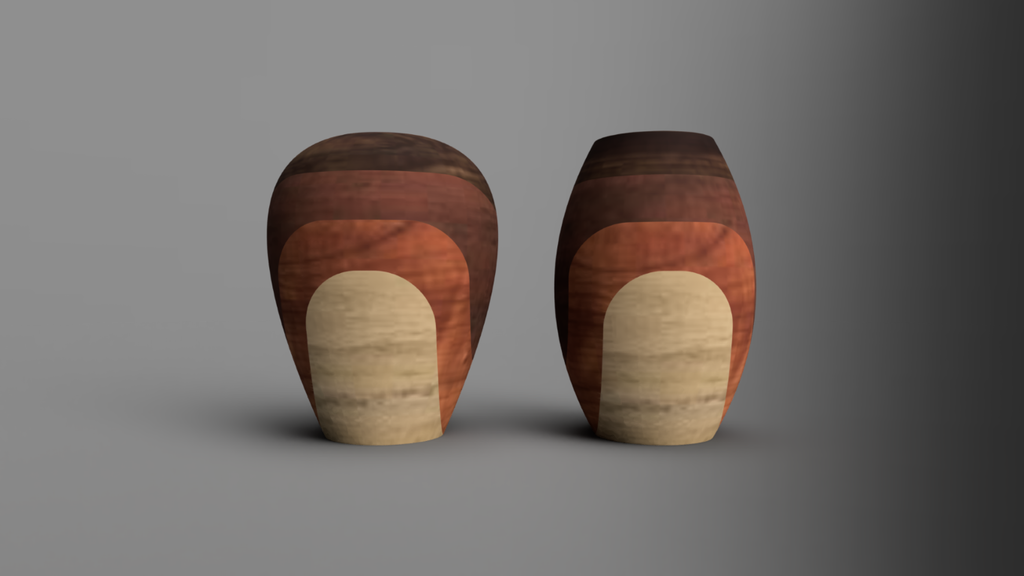 Woodturning Vase 06 